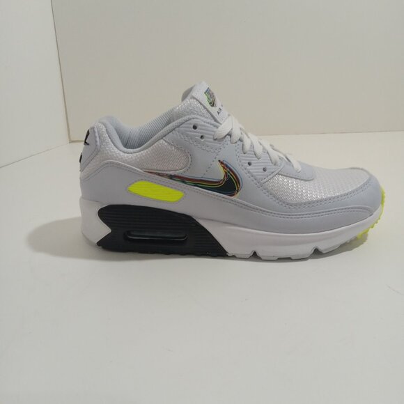 Nike Air Max 90 3D Swoosh Women's size 9 Gray Running Sneaker Walking Shoe - Picture 4 of 5